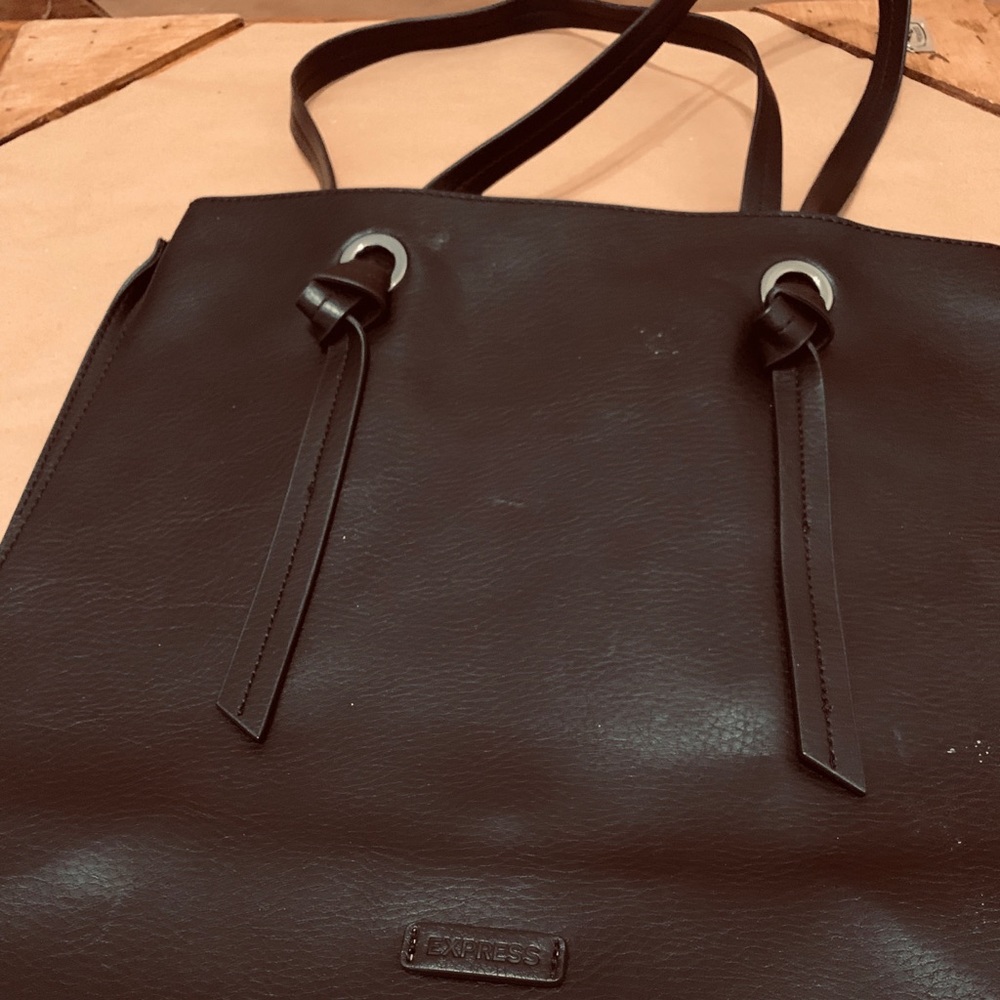 Giant brand new black tote bag